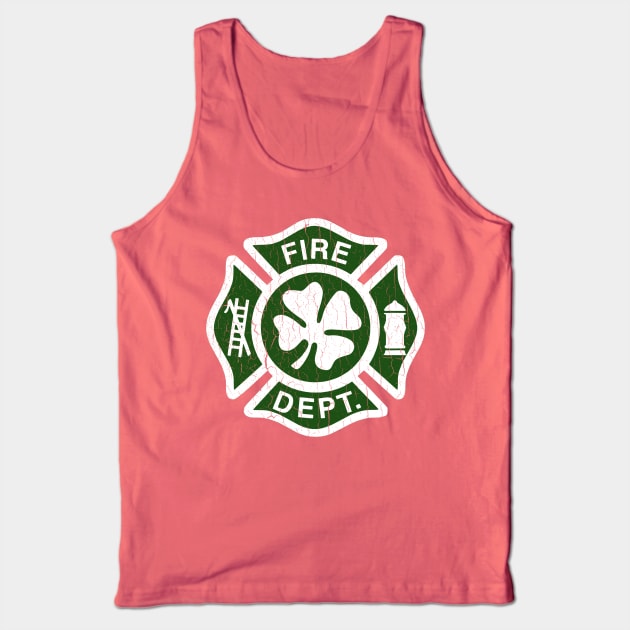 Irish Fire House Tank Top by robotface